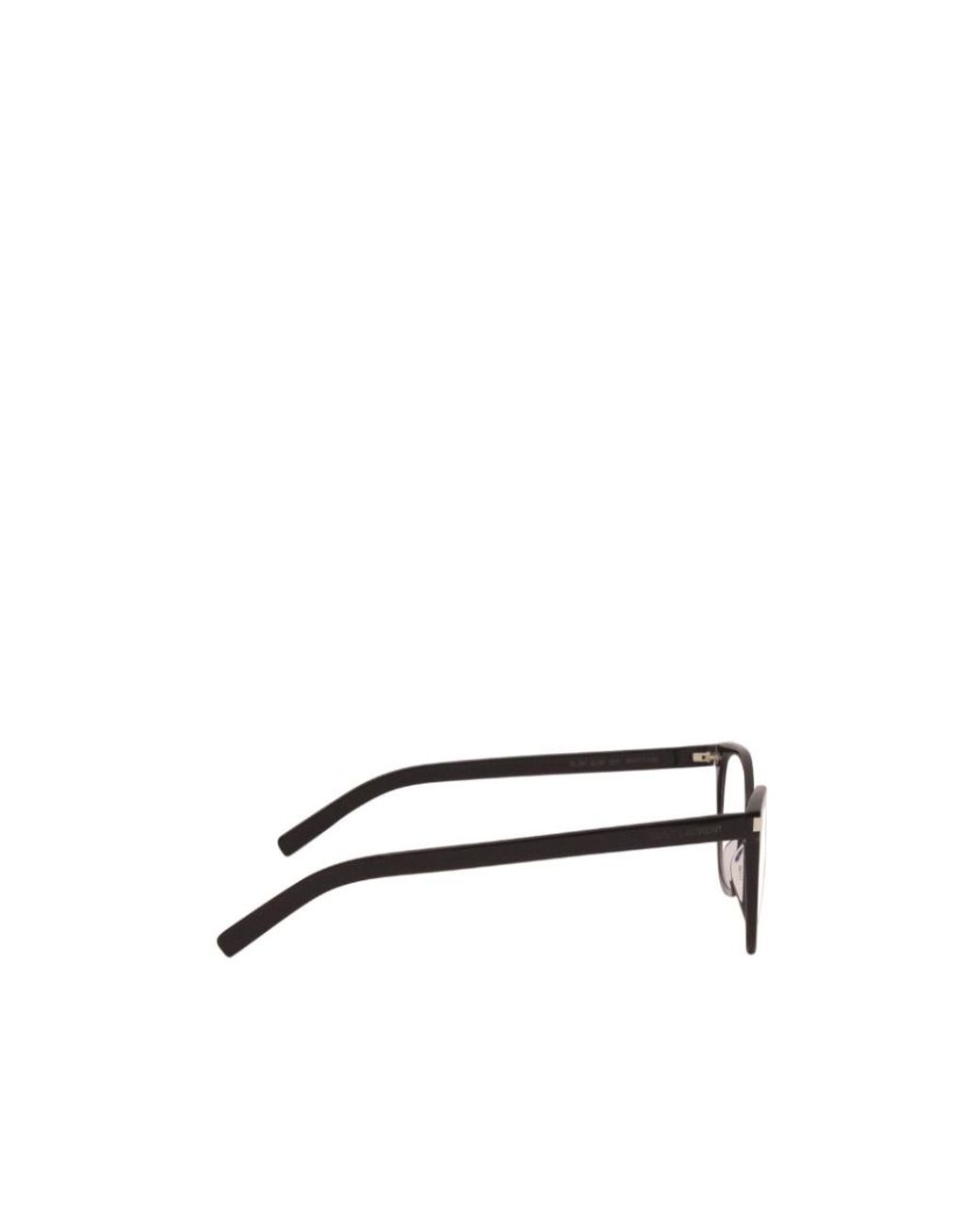 Saint Laurent White Logo Flat Mirror