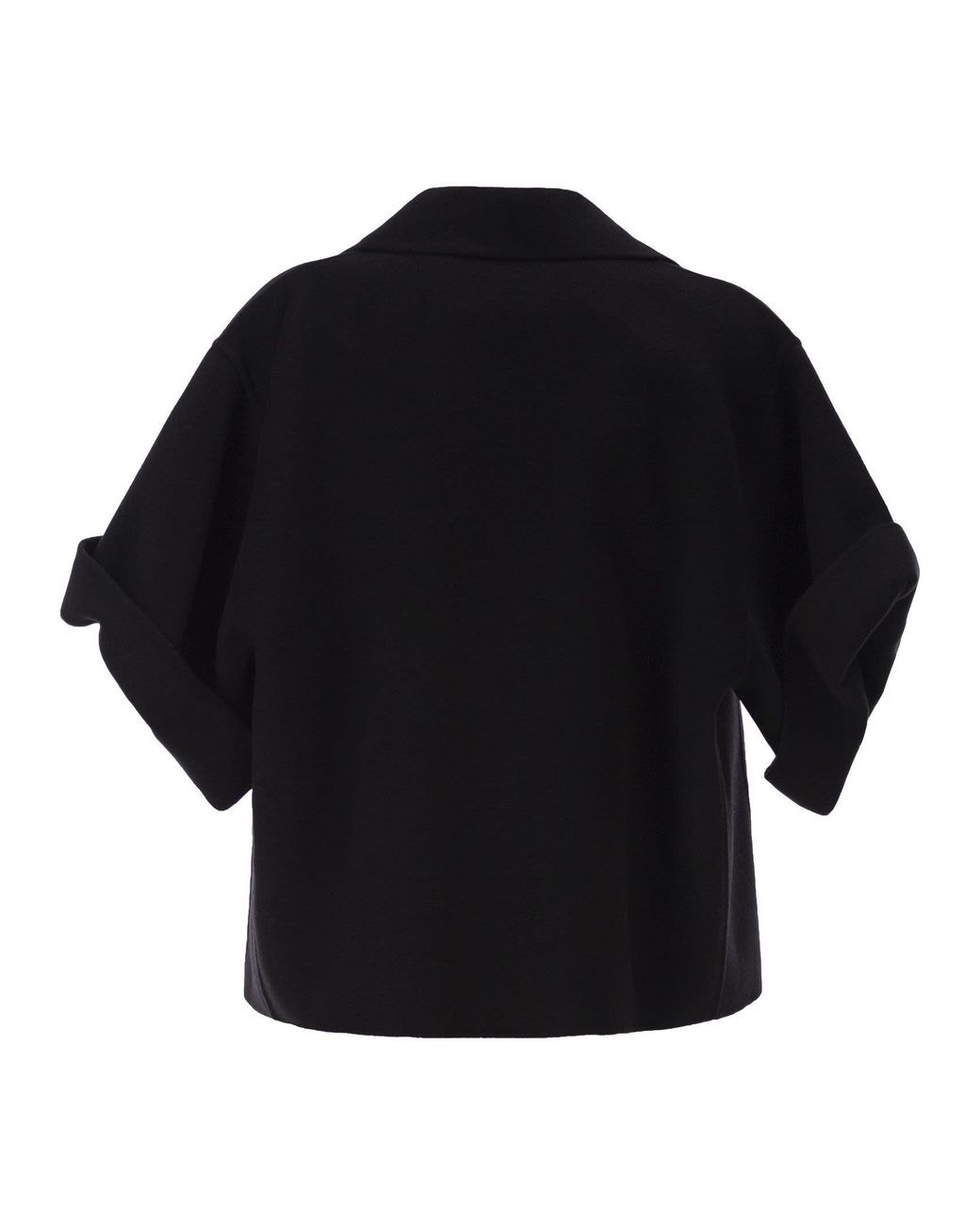 Weekend by Maxmara Black Neo Double-Breasted Coat