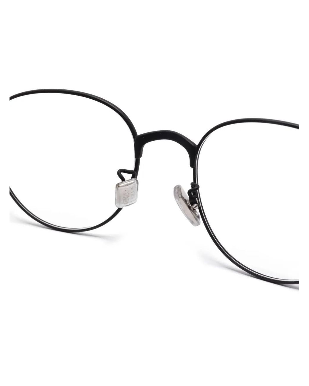 KENZO White Full-Rim Clear-Lens Glasses for men