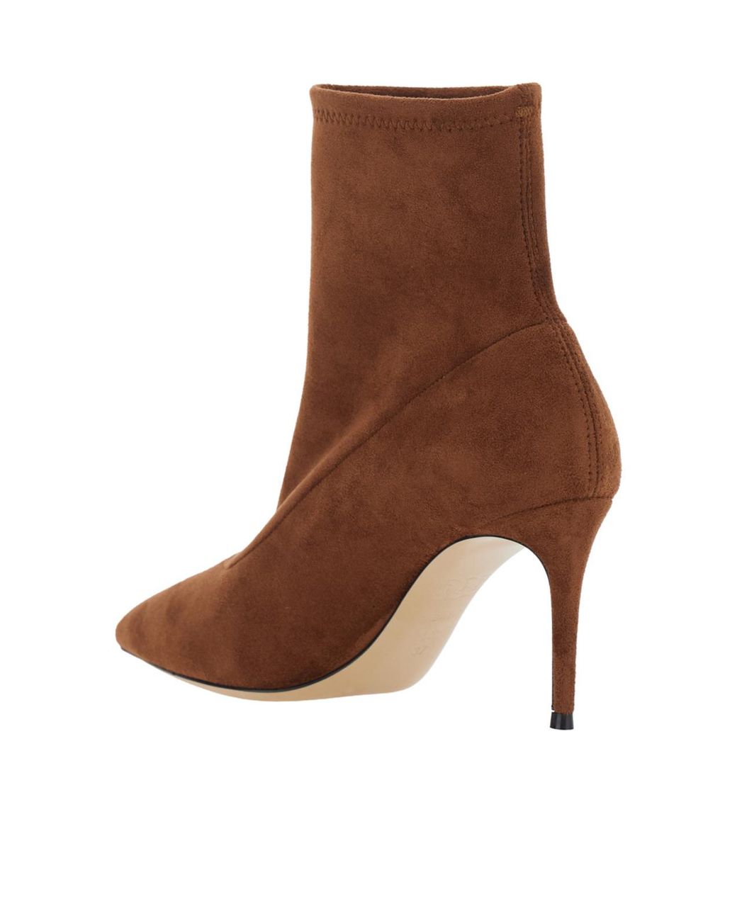 Casadei Brown Julia Stretch Ankle Boots