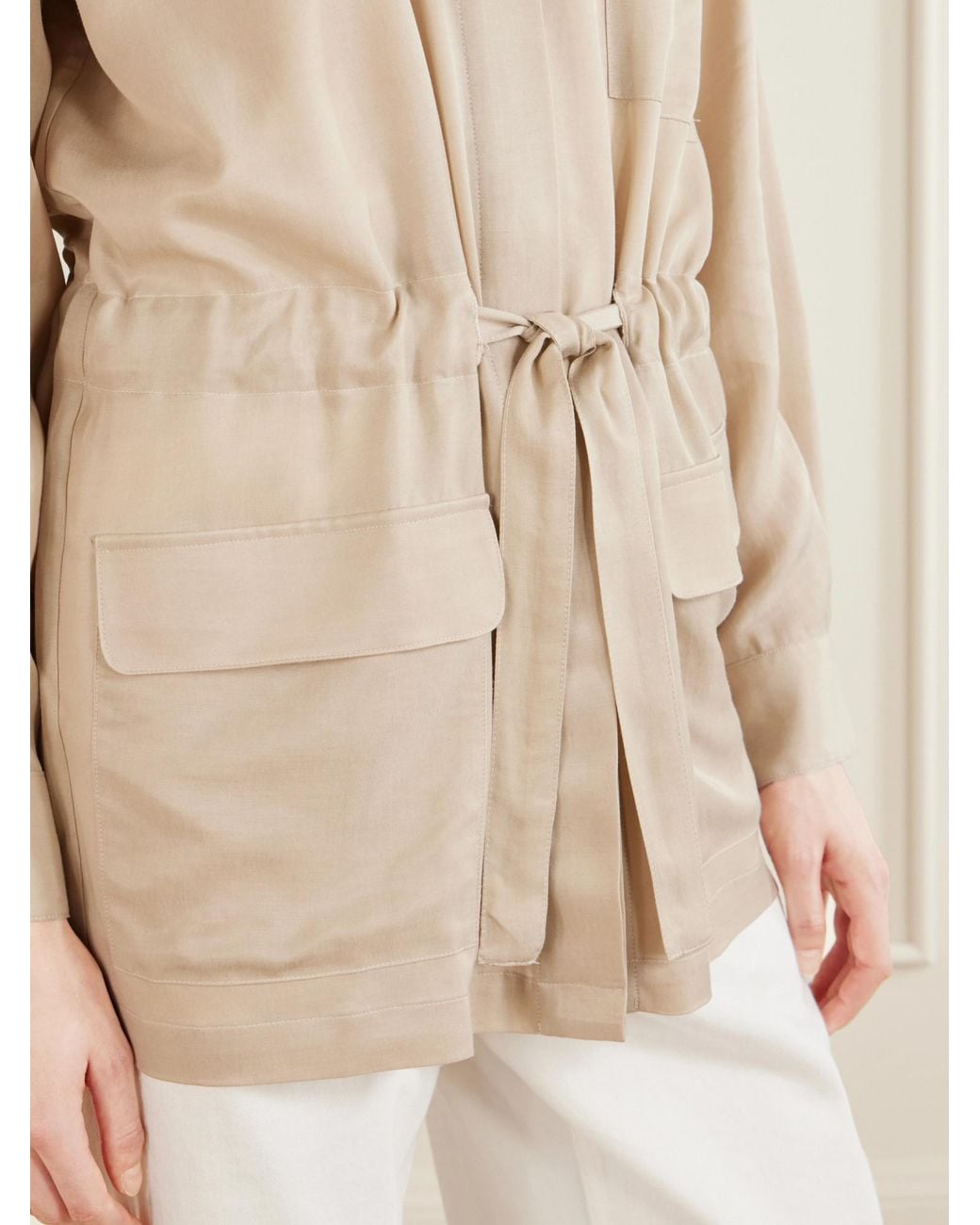 Leset Natural Simple Short Coat