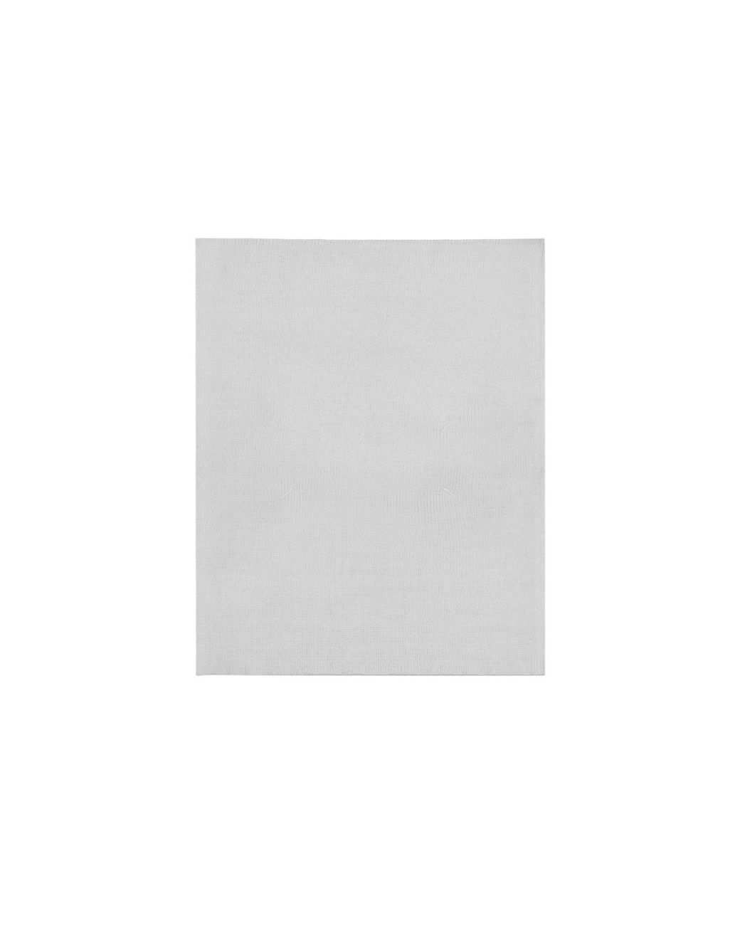 Maison Margiela White Knitted Scarf