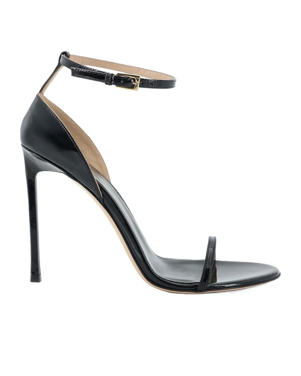 Tom Ford Metallic Ankle-Strap Stiletto Heeled Sandals