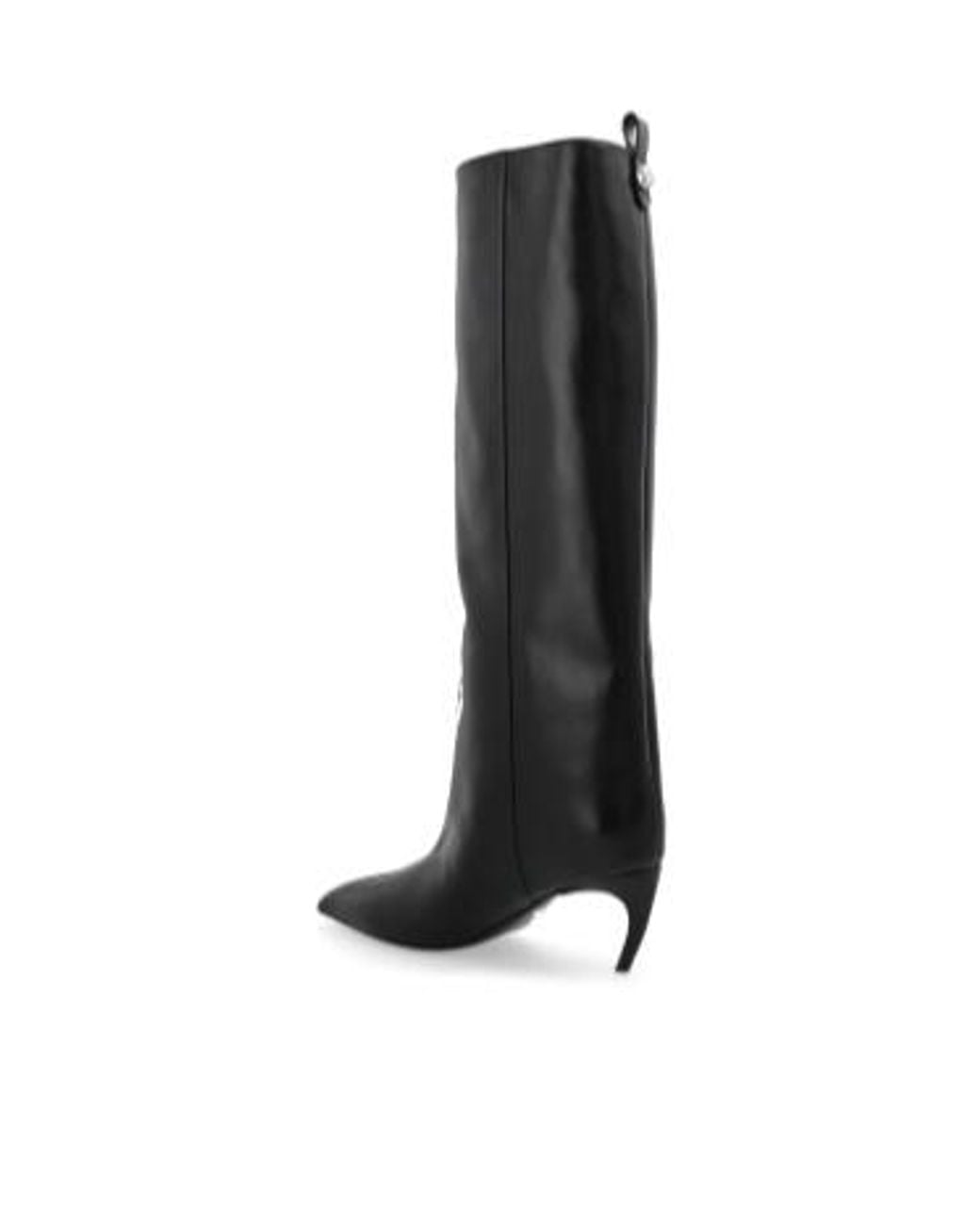 The Attico Black The Lea Pointed Toe Boots