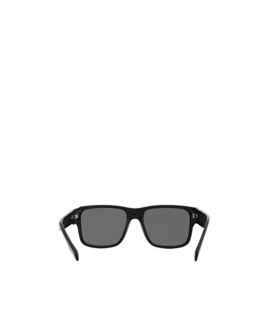 Burberry Gray Logo-Print Sunglasses for men
