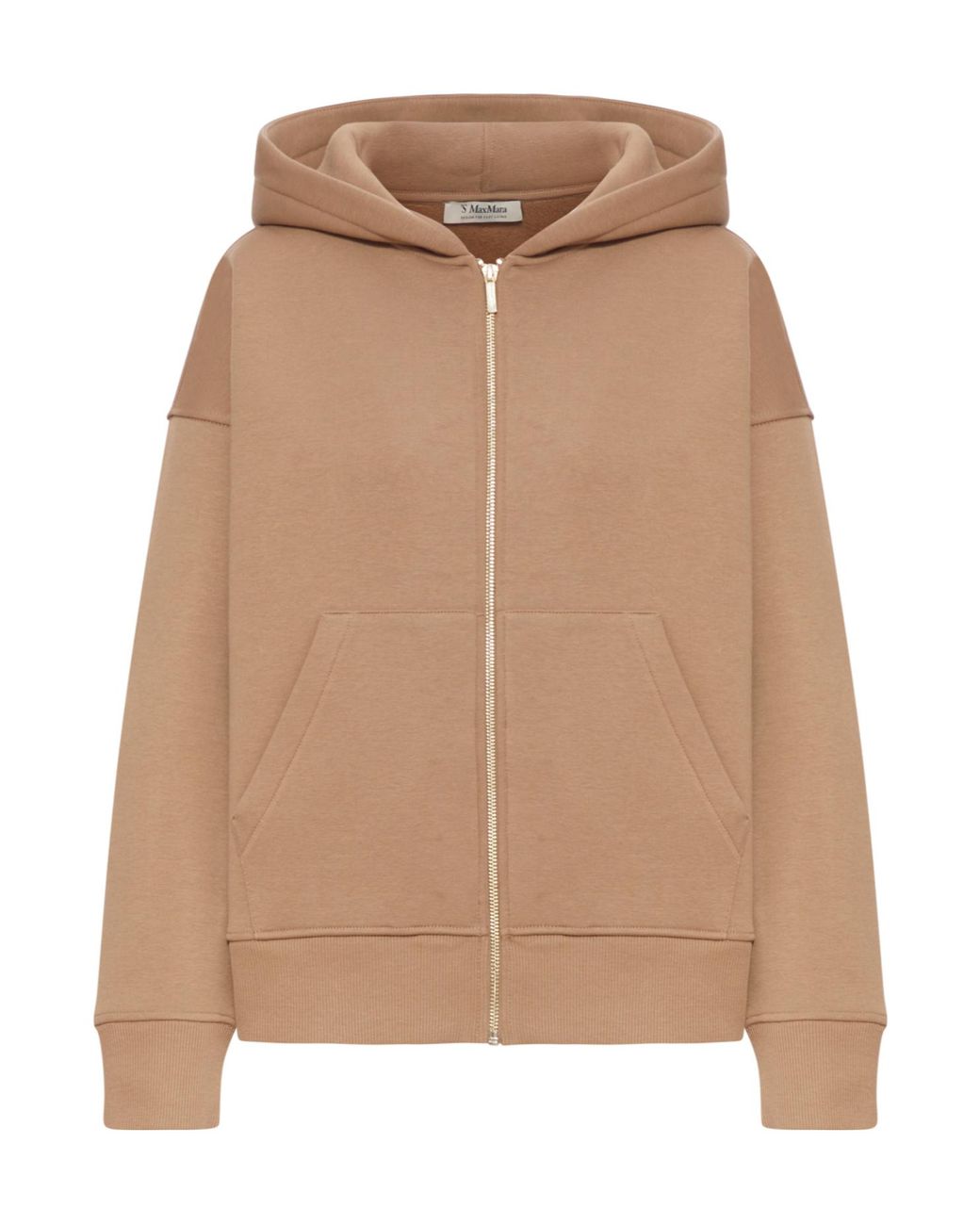 Max Mara Gray 'S Julia Zip-Up Long-Sleeved Hoodie