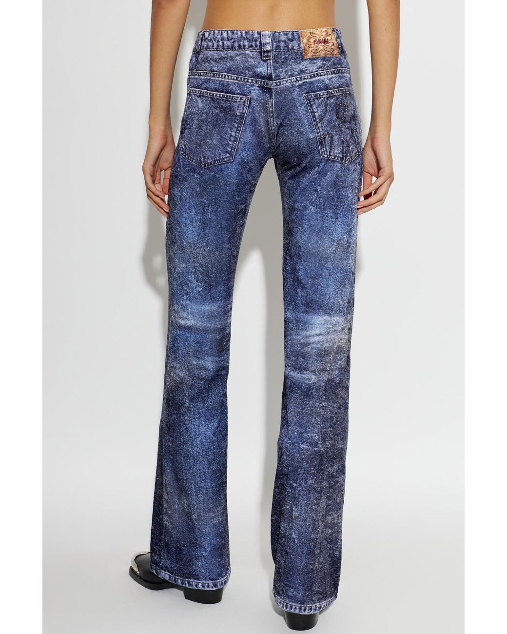 AVAVAV Blue Wide-Leg Jeans