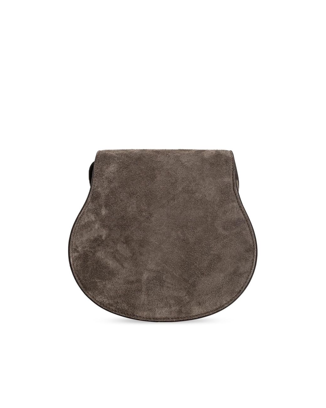Chloé Gray Chloé Marcie Small Saddle Shoulder Bag