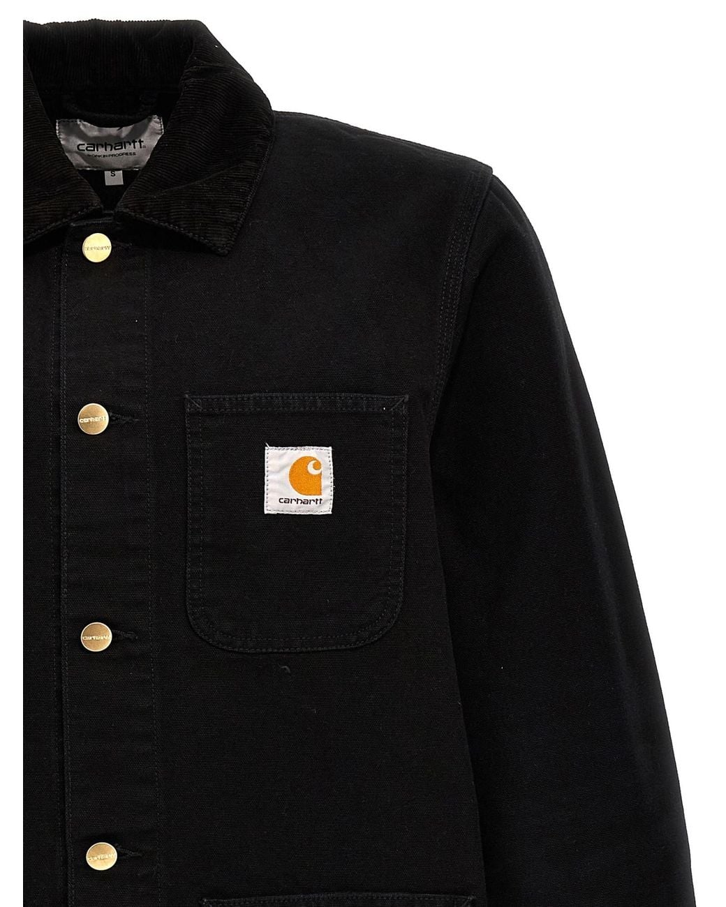 Carhartt Black Michigan Coat for men
