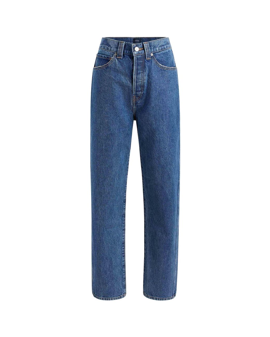 Khaite Blue Corben Straight-Leg Jeans