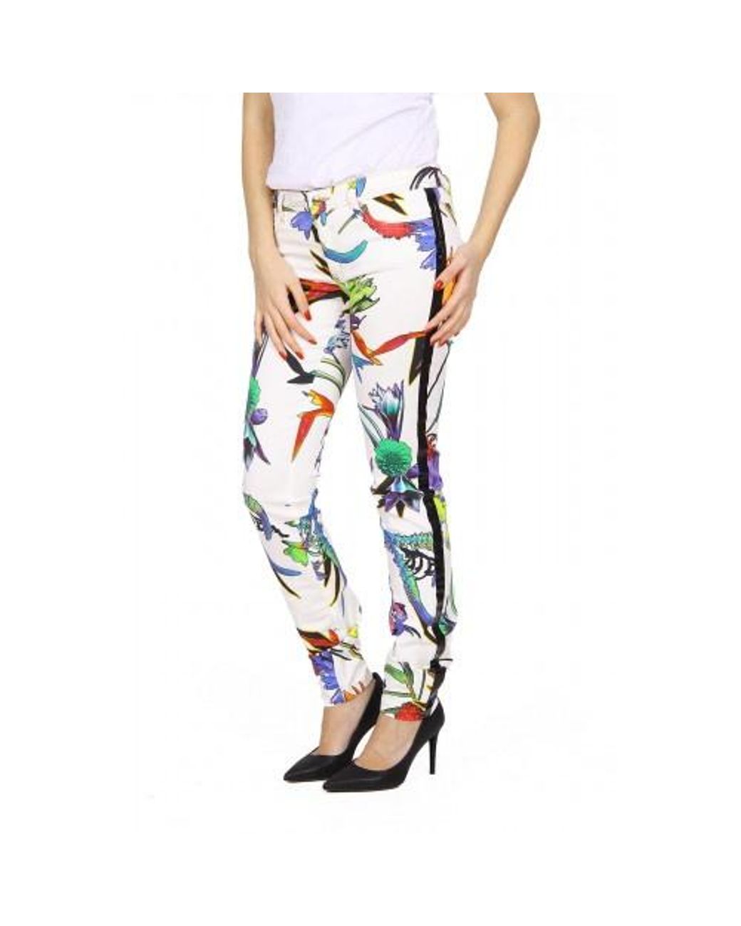 Just Cavalli White Skinny Jeans