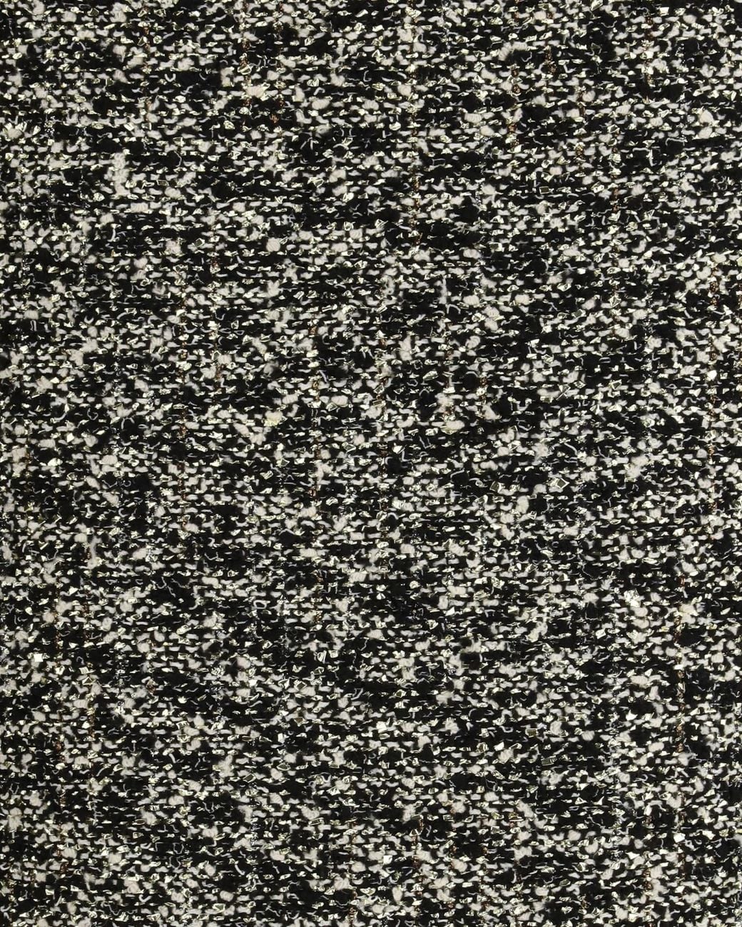Gucci Gray Laminated Bouclé Skirt