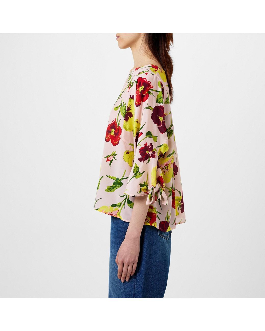 Weekend by Maxmara Pink Printed Long Sleeve Shirt