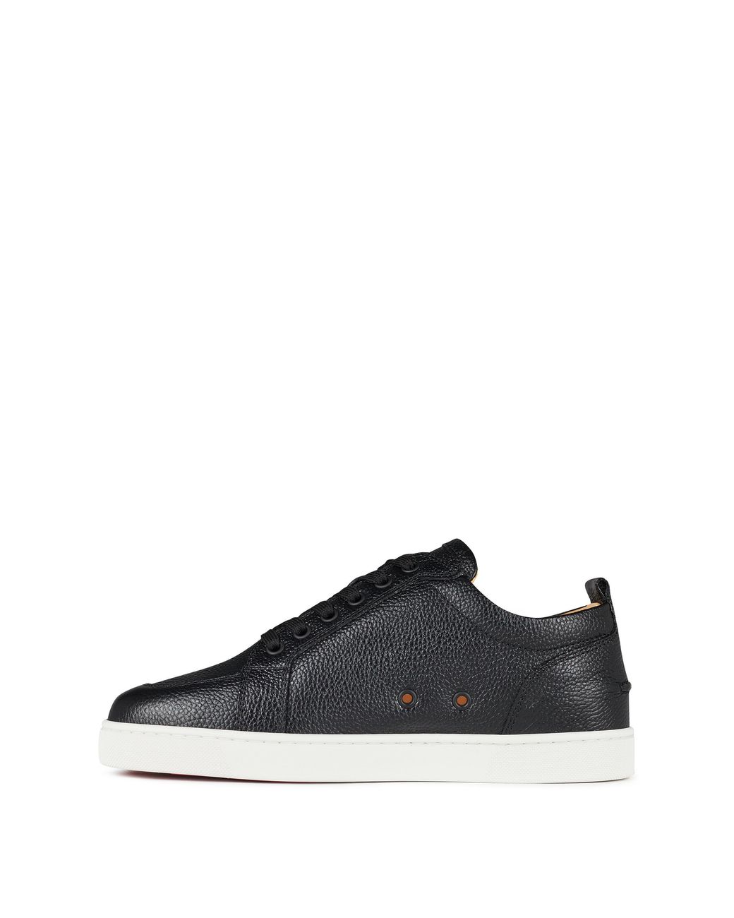 Christian Louboutin Black Lace-Up Casual Shoes for men