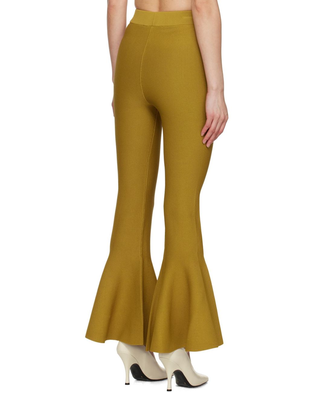 AMI Orange Wide Trousers