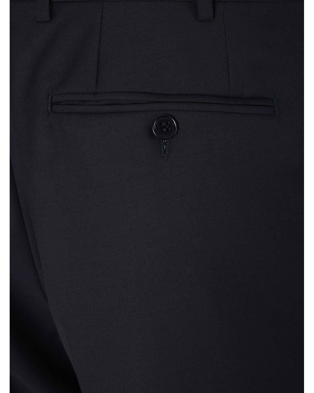 Canali Black Two Piece Tailored Suit for men