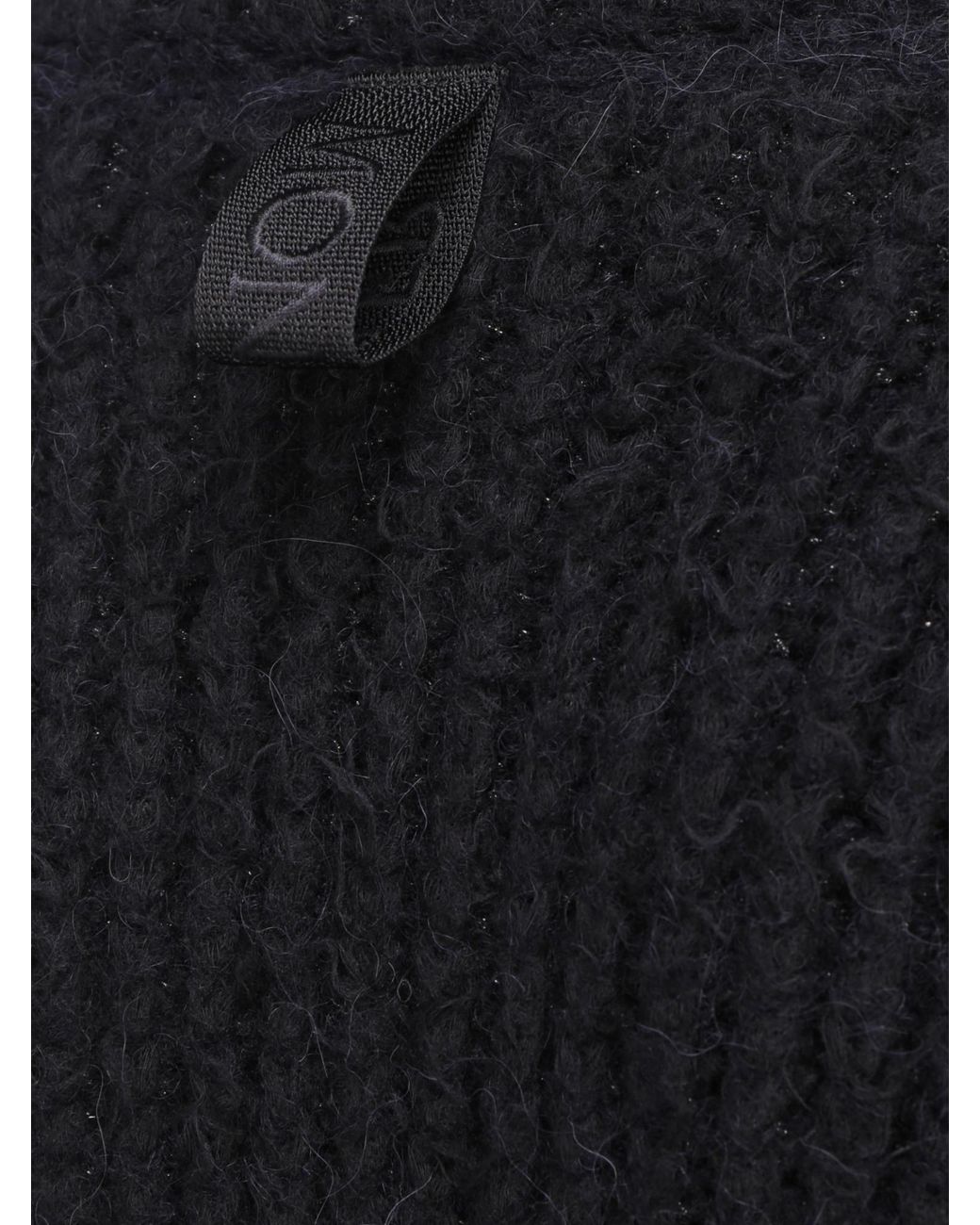 Moncler Black Knitted Pullover
