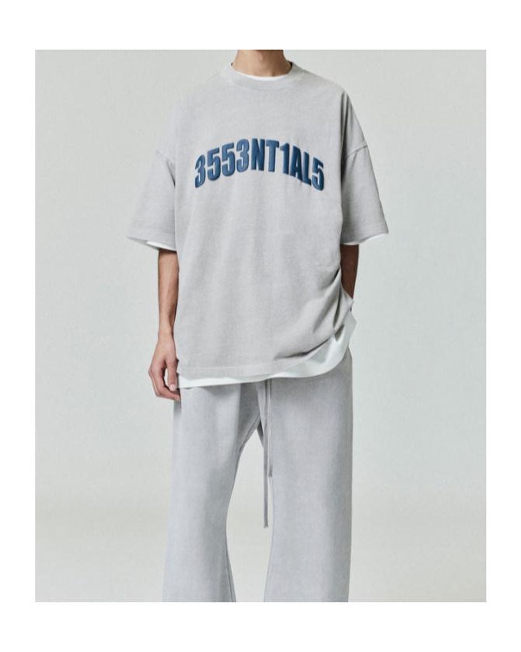 Fear Of God Gray New York 90S T-Shirt for men