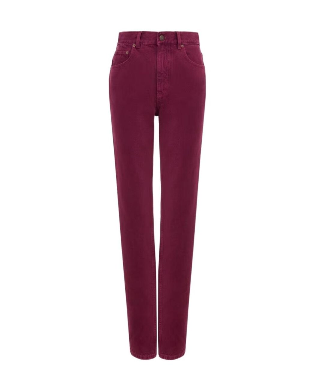 Chloé Red Chloé Dp21 Straight-Leg Jeans
