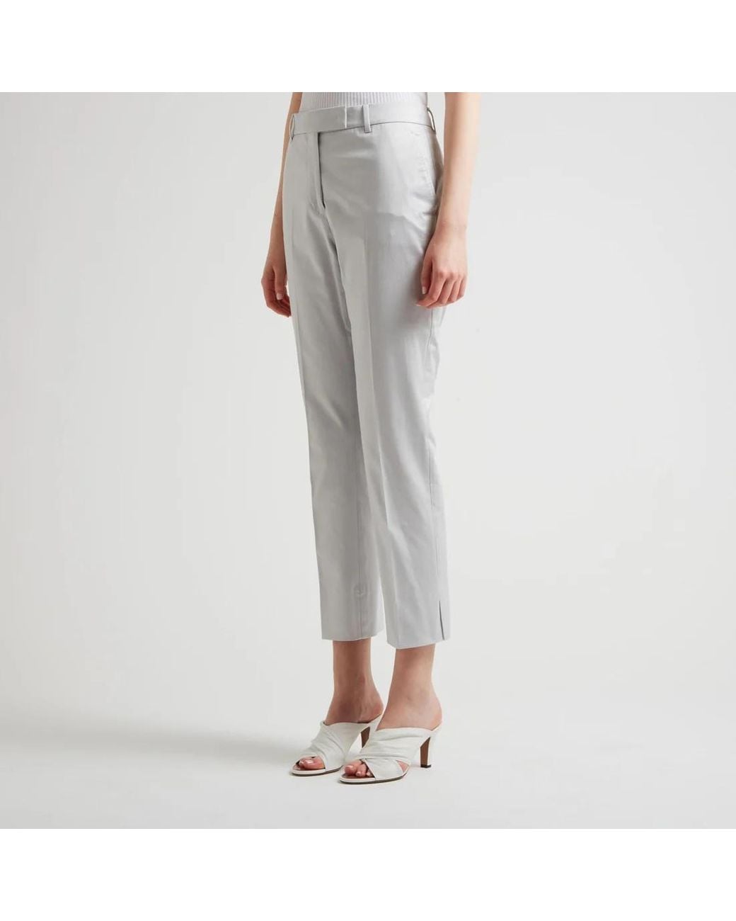 Incotex Gray Tailored Pants