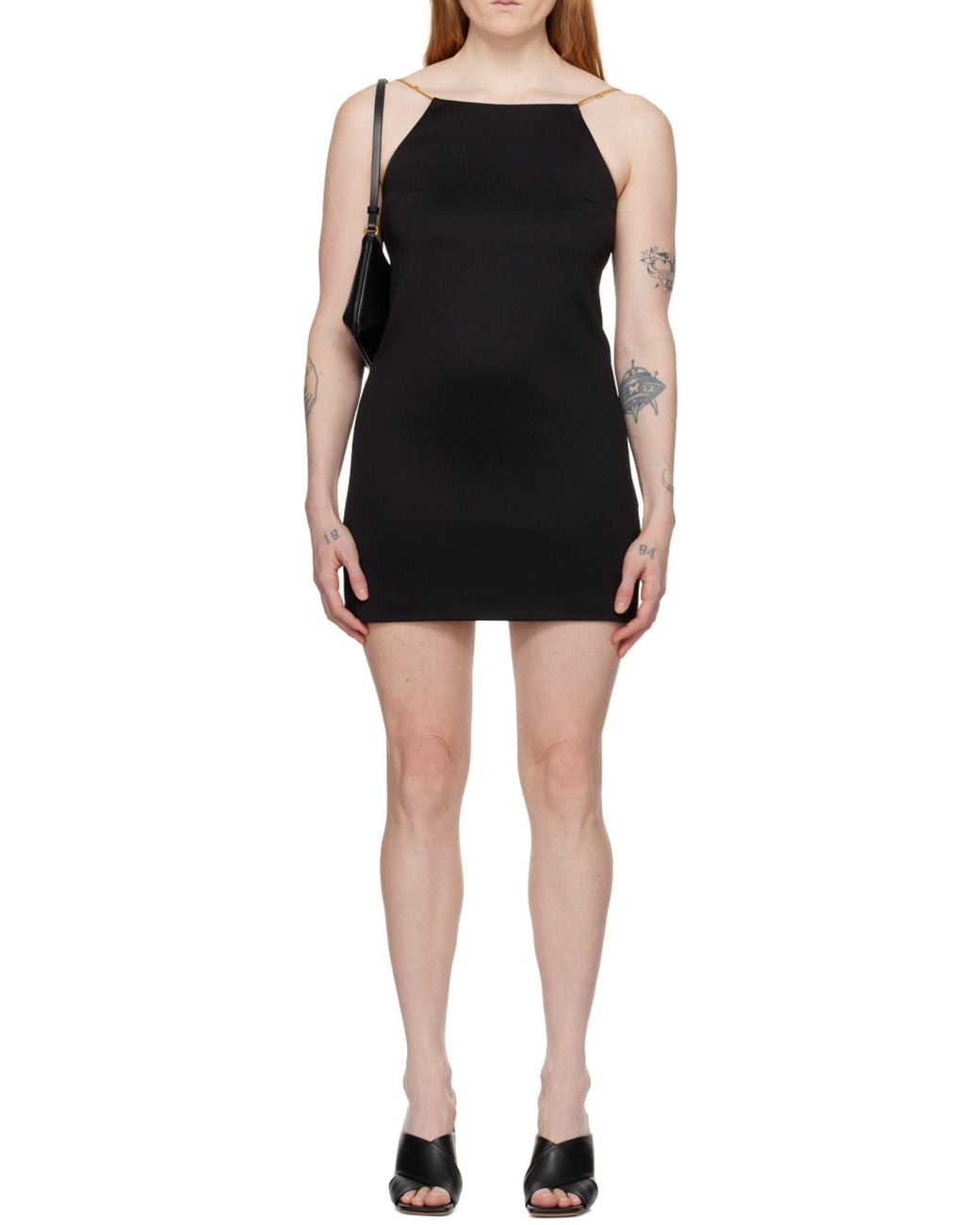 Palm Angels Black Mini Dresses