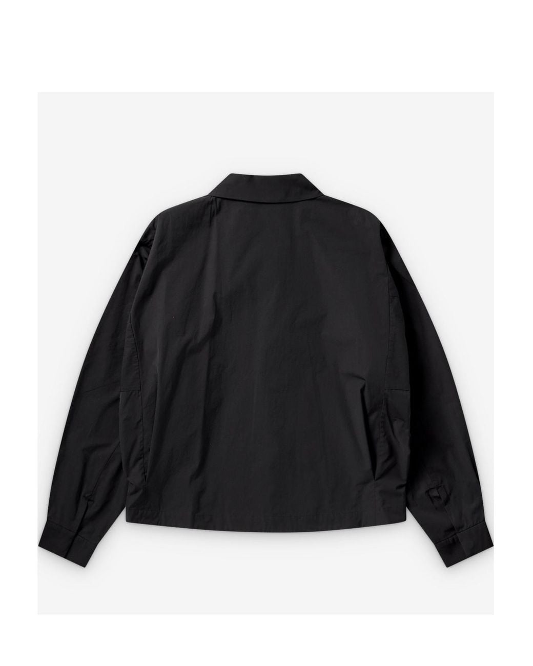 Kiko Kostadinov Black Pointed Collar Casual Jacket for men