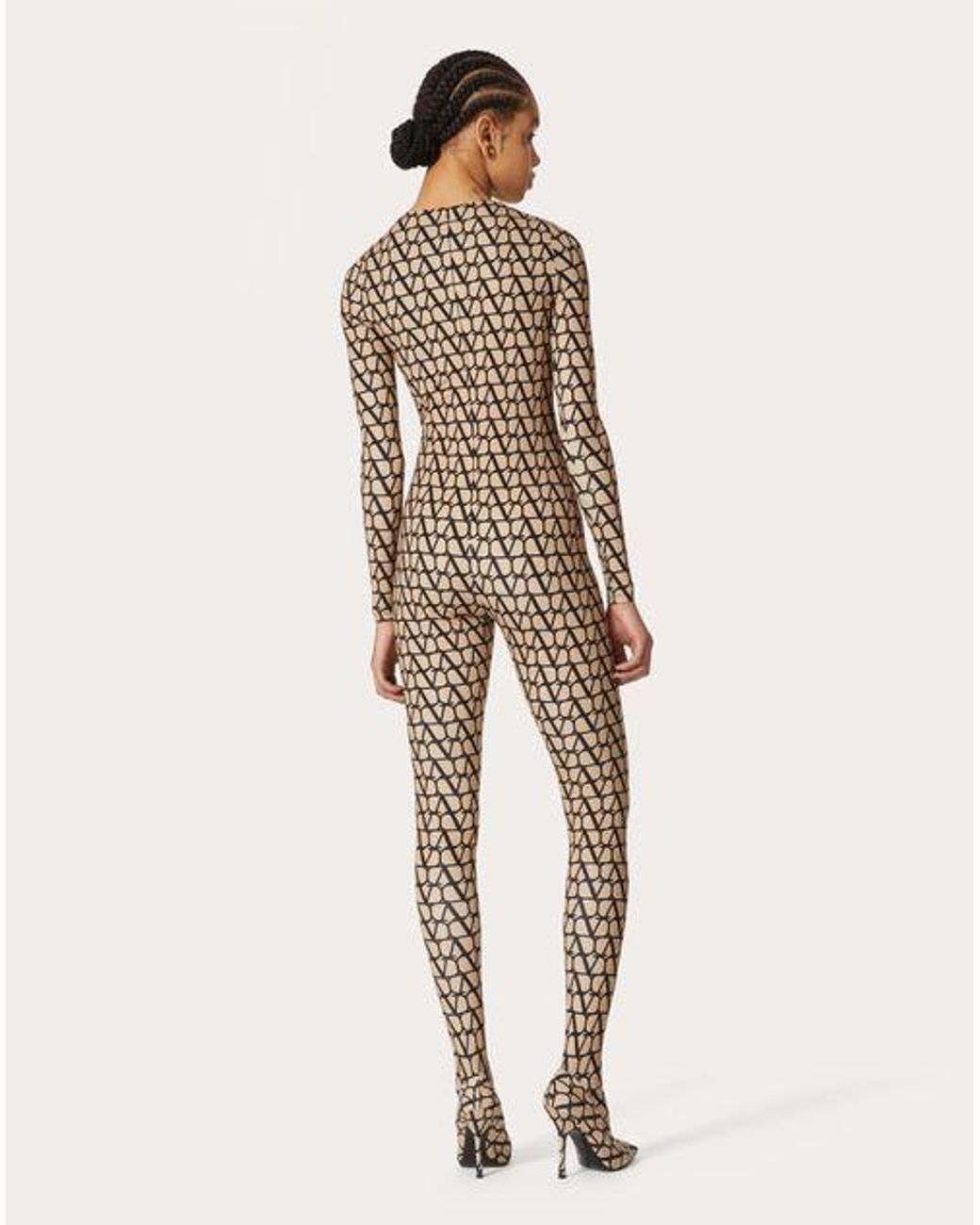 Valentino Natural Toile Iconographe Jumpsuit