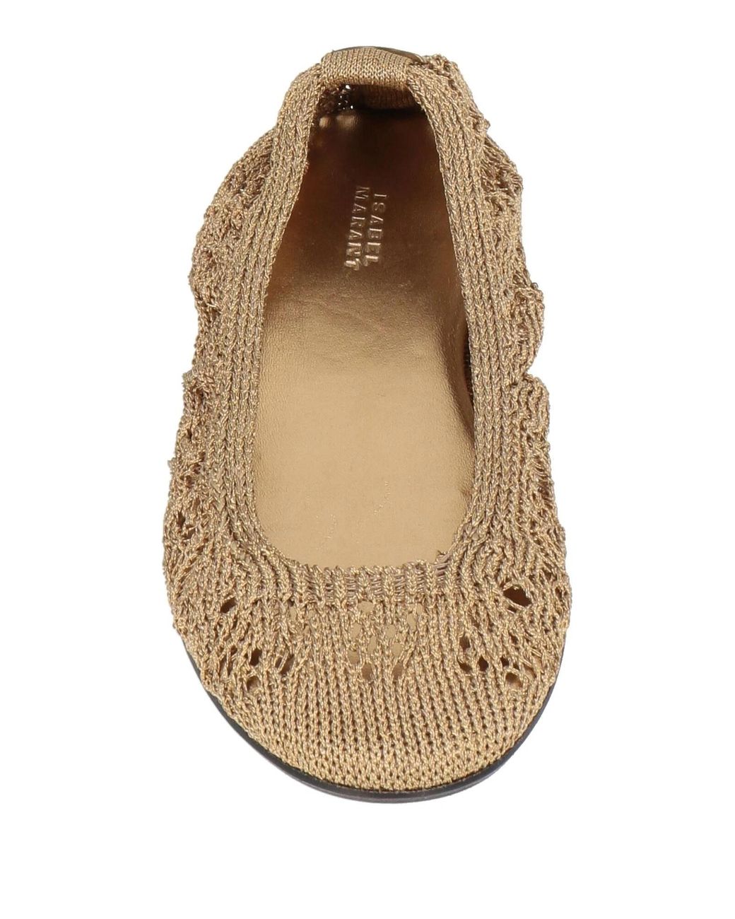 Isabel Marant Natural Ballet Flats