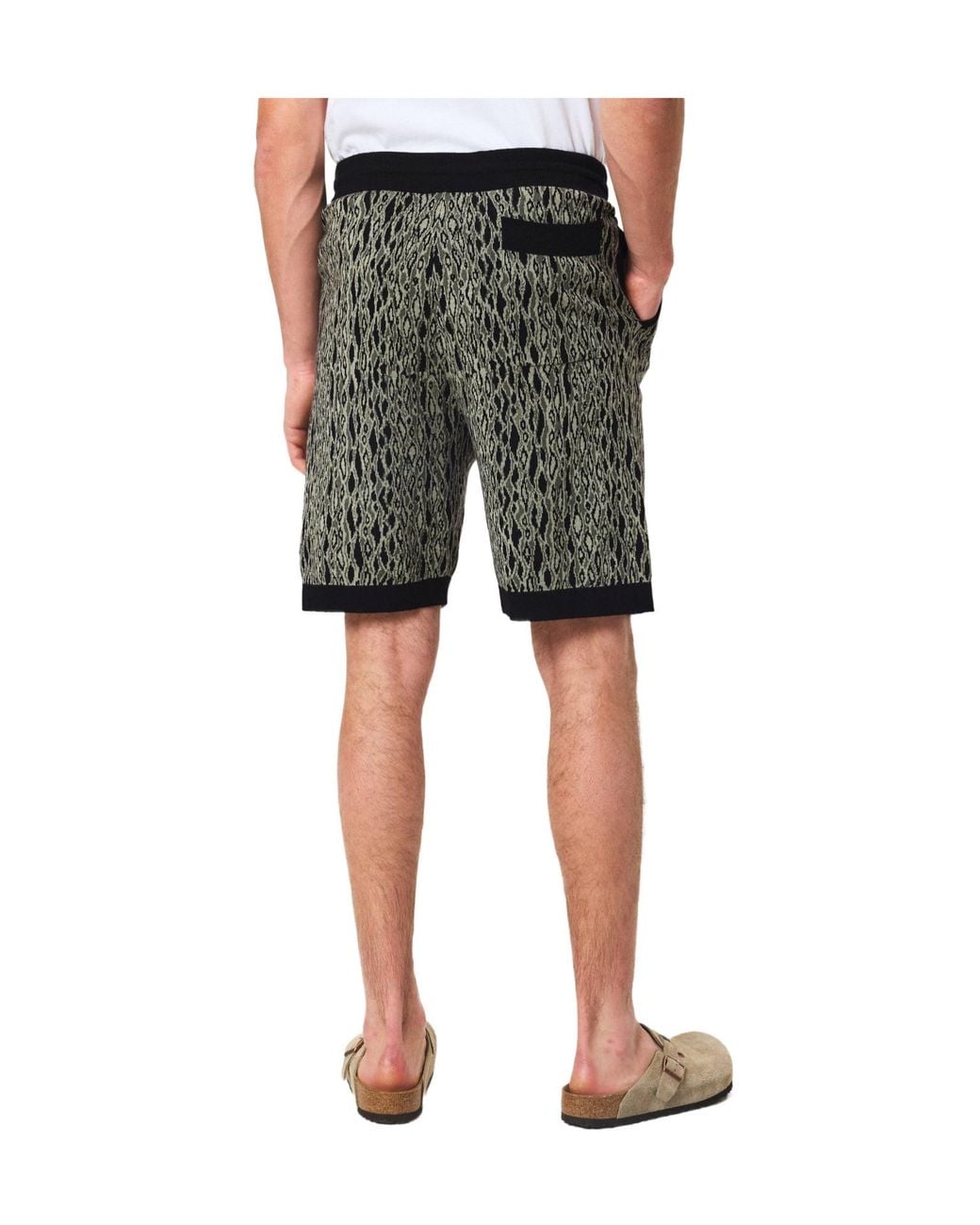 Boss Gray Simple Shorts for men