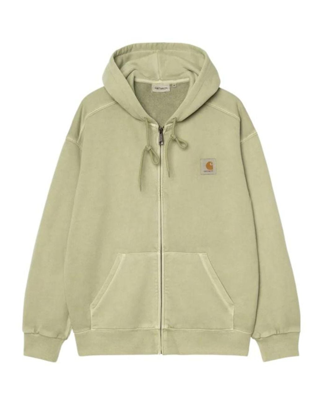 Carhartt Green Nelson Zip-Up Hoodie for men