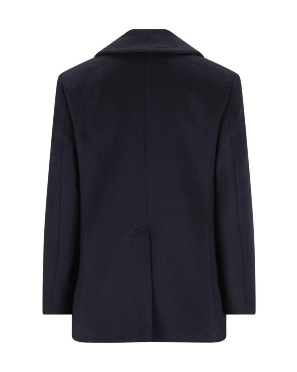 Givenchy Blue Double-Breasted Coat for men