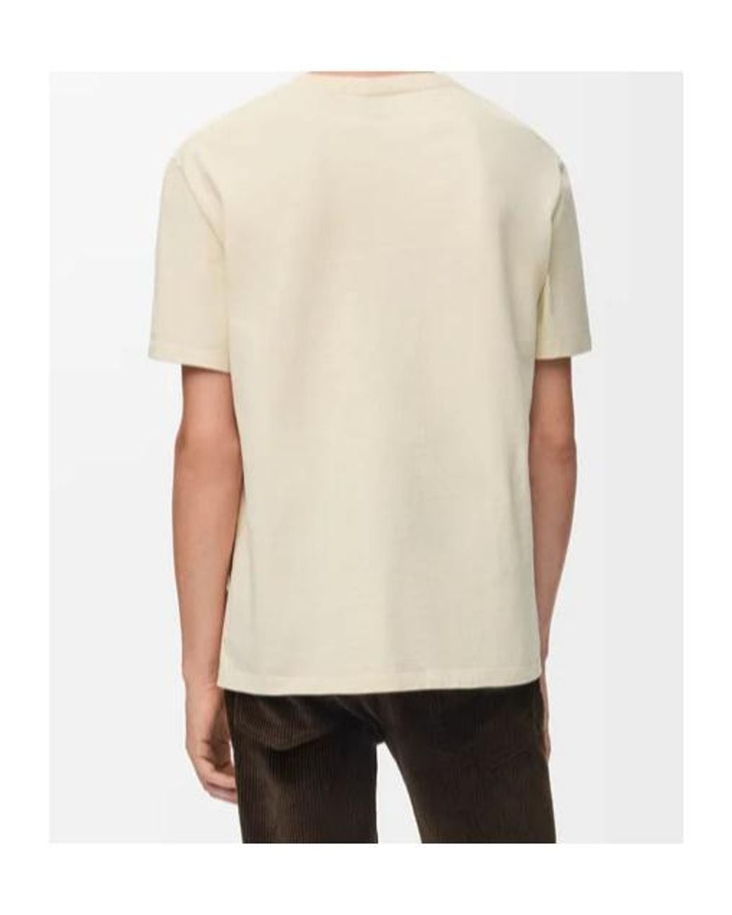 Loewe White Cosima Von Bonin Embroidered T-Shirt for men