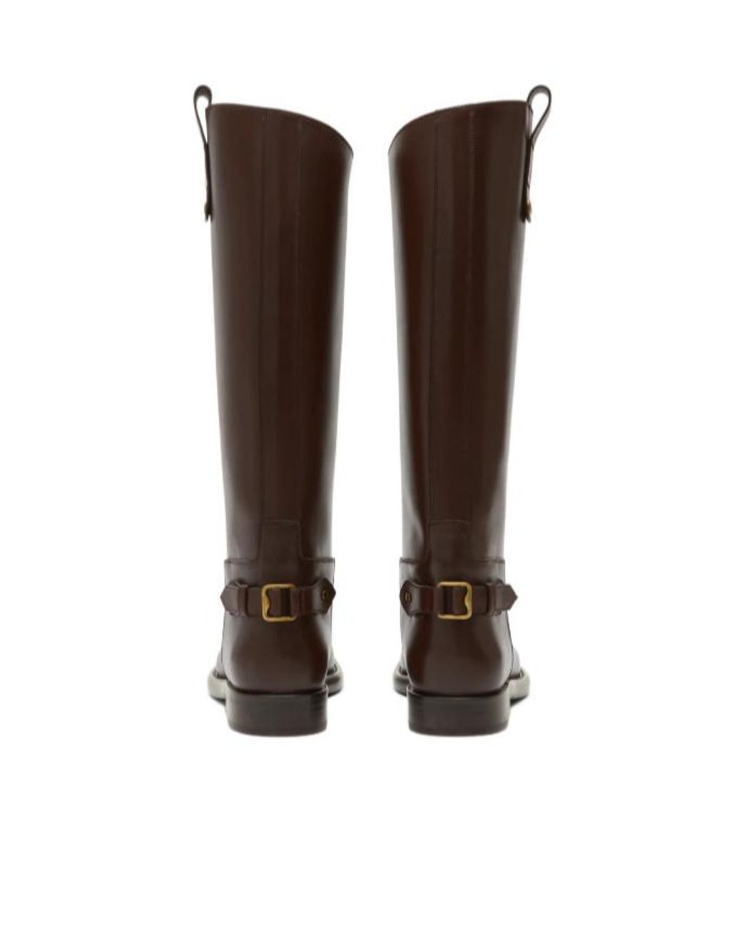 Burberry Brown Cavalier Knee-High Boots