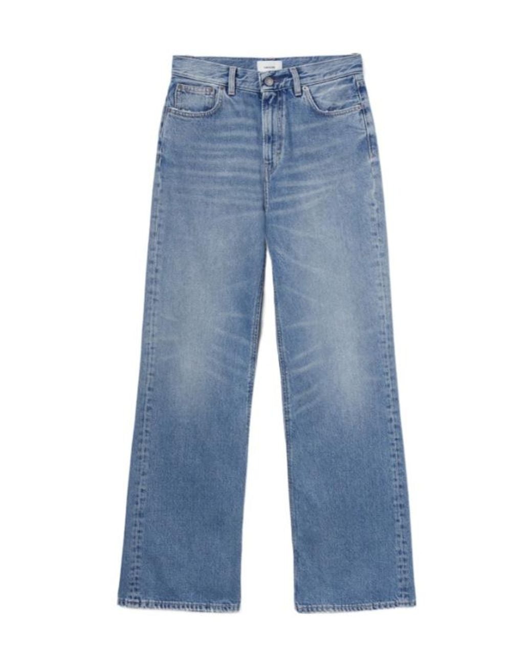 Haikure Blue Wide-Leg Jeans