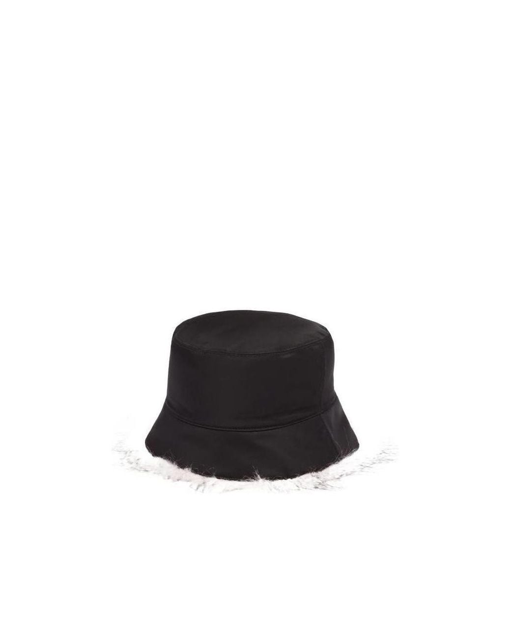Prada Black Re-Nylon Bucket Hat