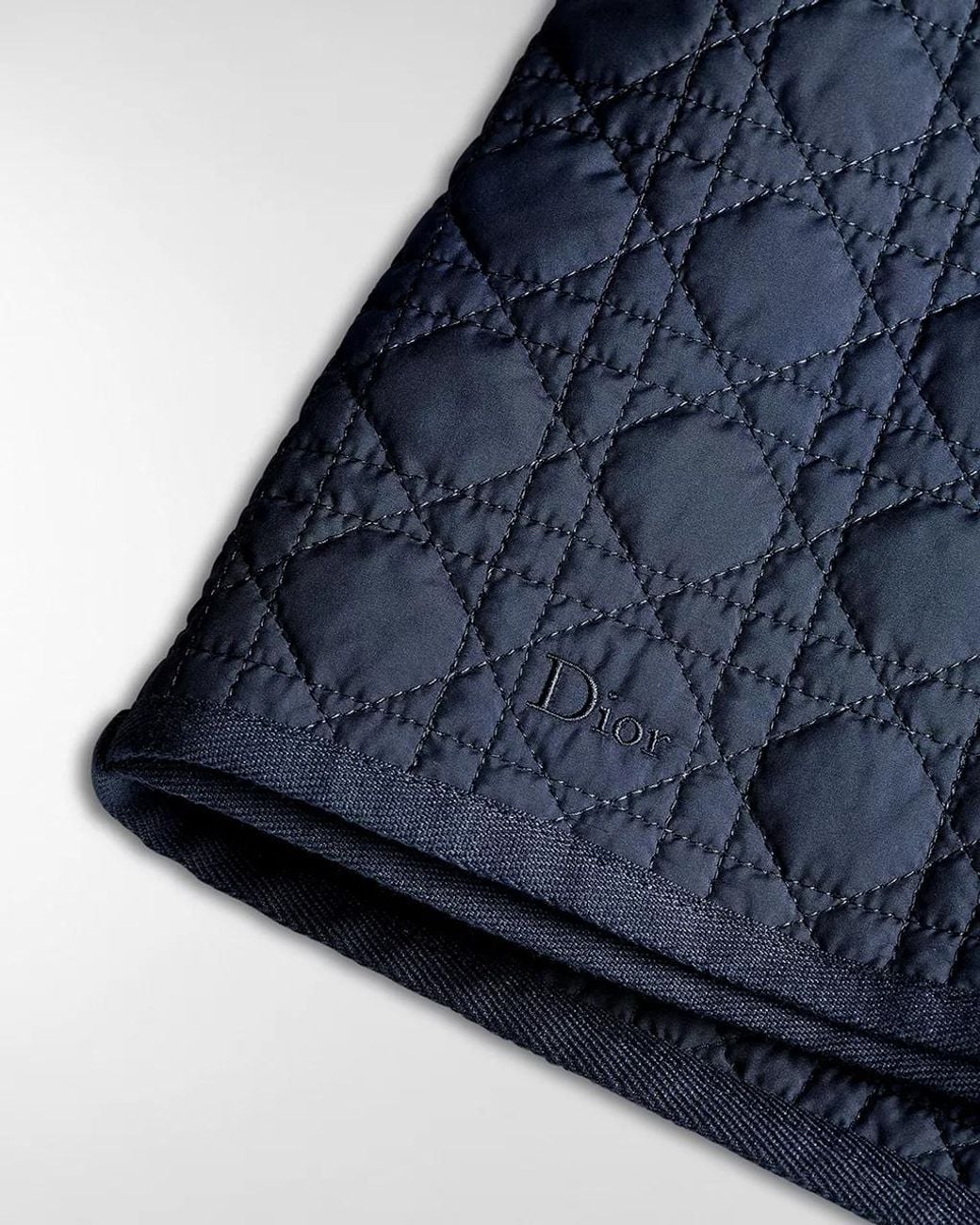 Dior Blue Macrocannage Skort