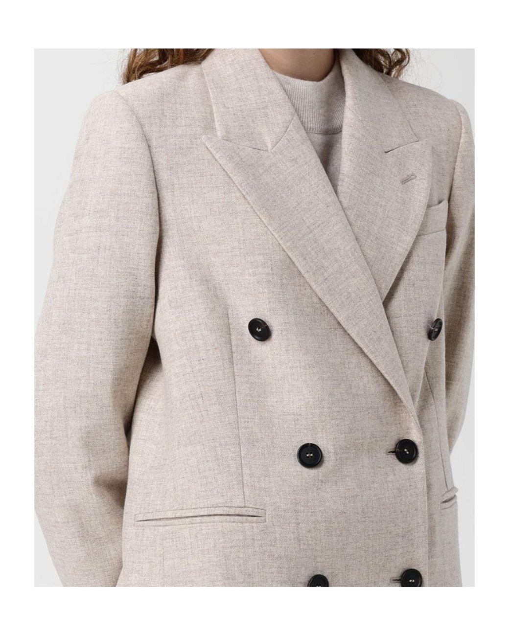 Brunello Cucinelli White Jacket