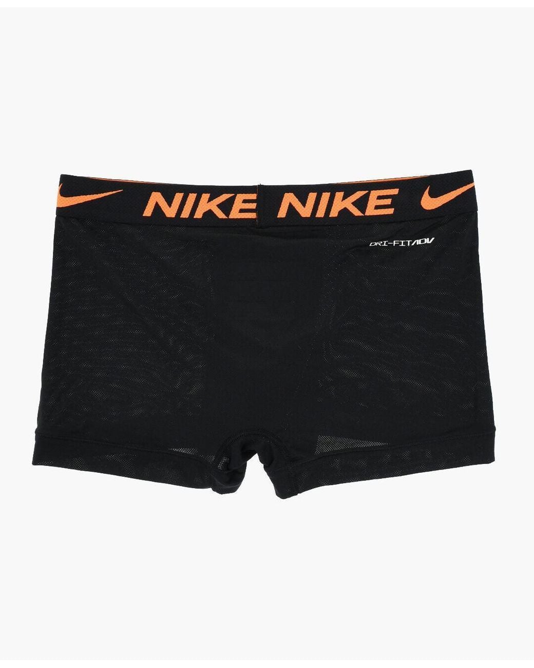 Nike Blue Dri-Fit Boxers With Logo Elastic Waistband 3-Pack for men