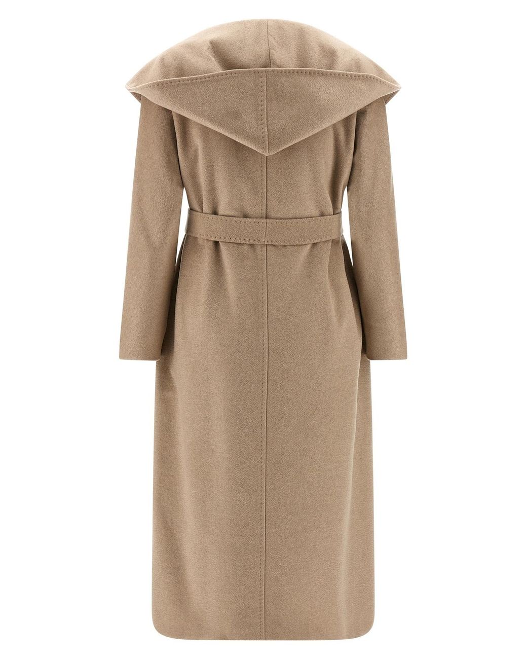Max Mara Natural Studio Danton Tie-Waisted Coat