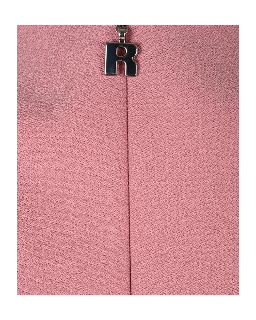ROTATE BIRGER CHRISTENSEN Pink Puff-Sleeve Floral-Detail Dress