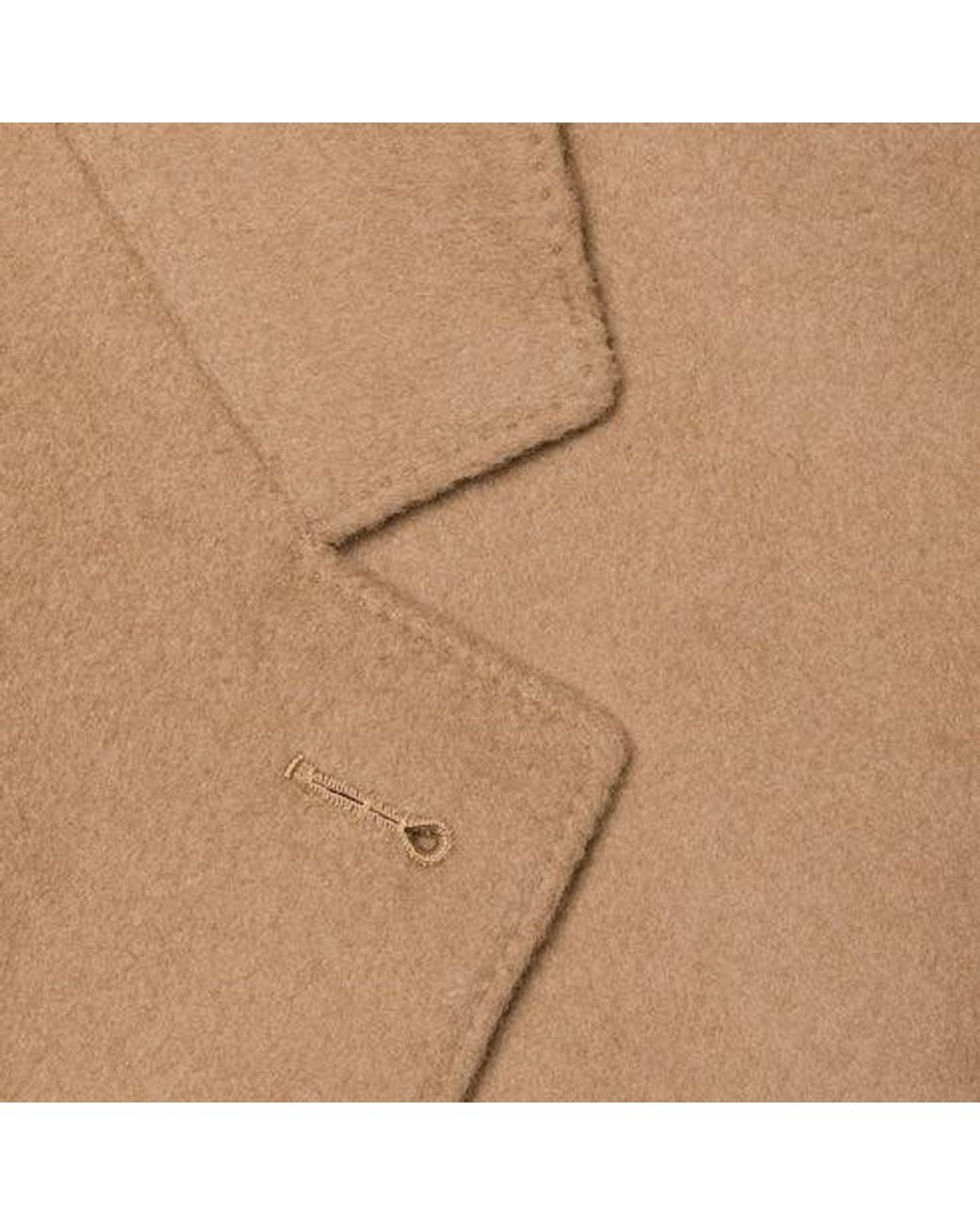 Gucci Natural Double-Breasted Coat
