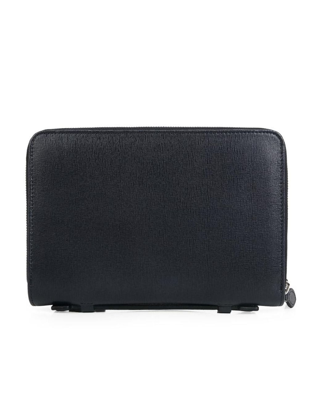 Emporio Armani Black Logo Briefcase for men