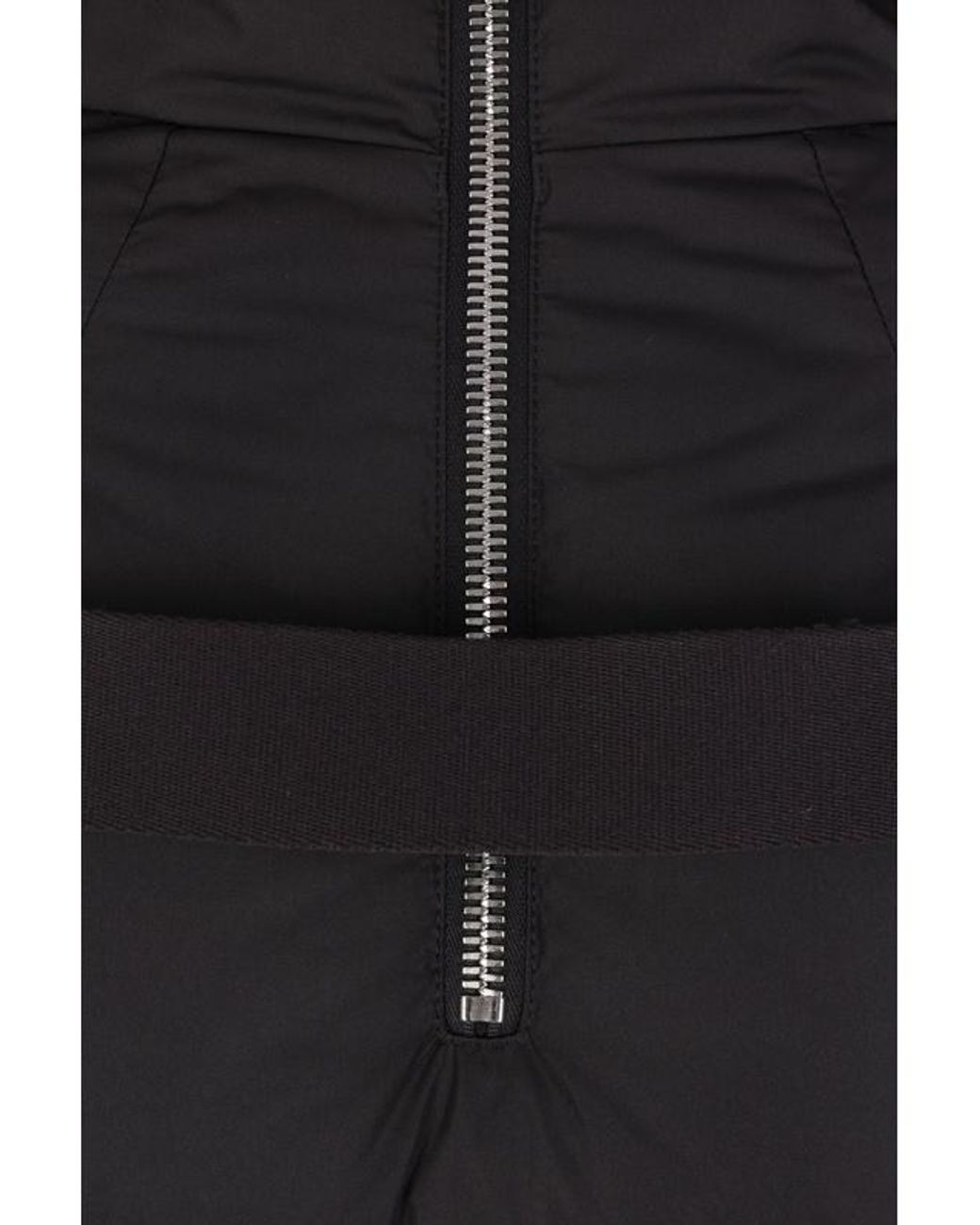 Moncler Black Moncler Rick Owens Cropped Cyclopic Jacket for men