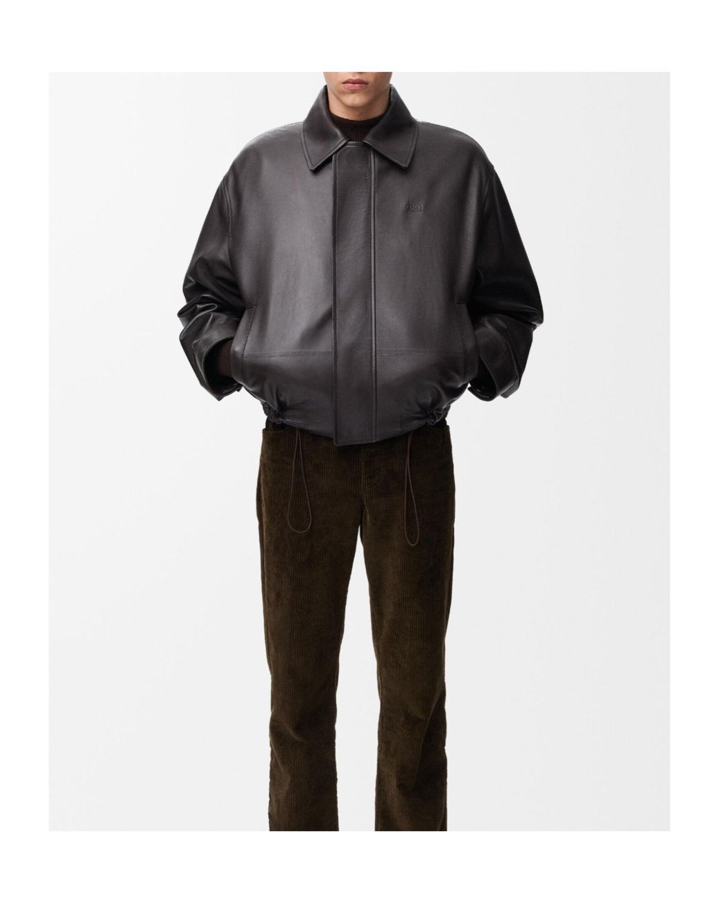 Loewe Black Drawstring Jacket for men