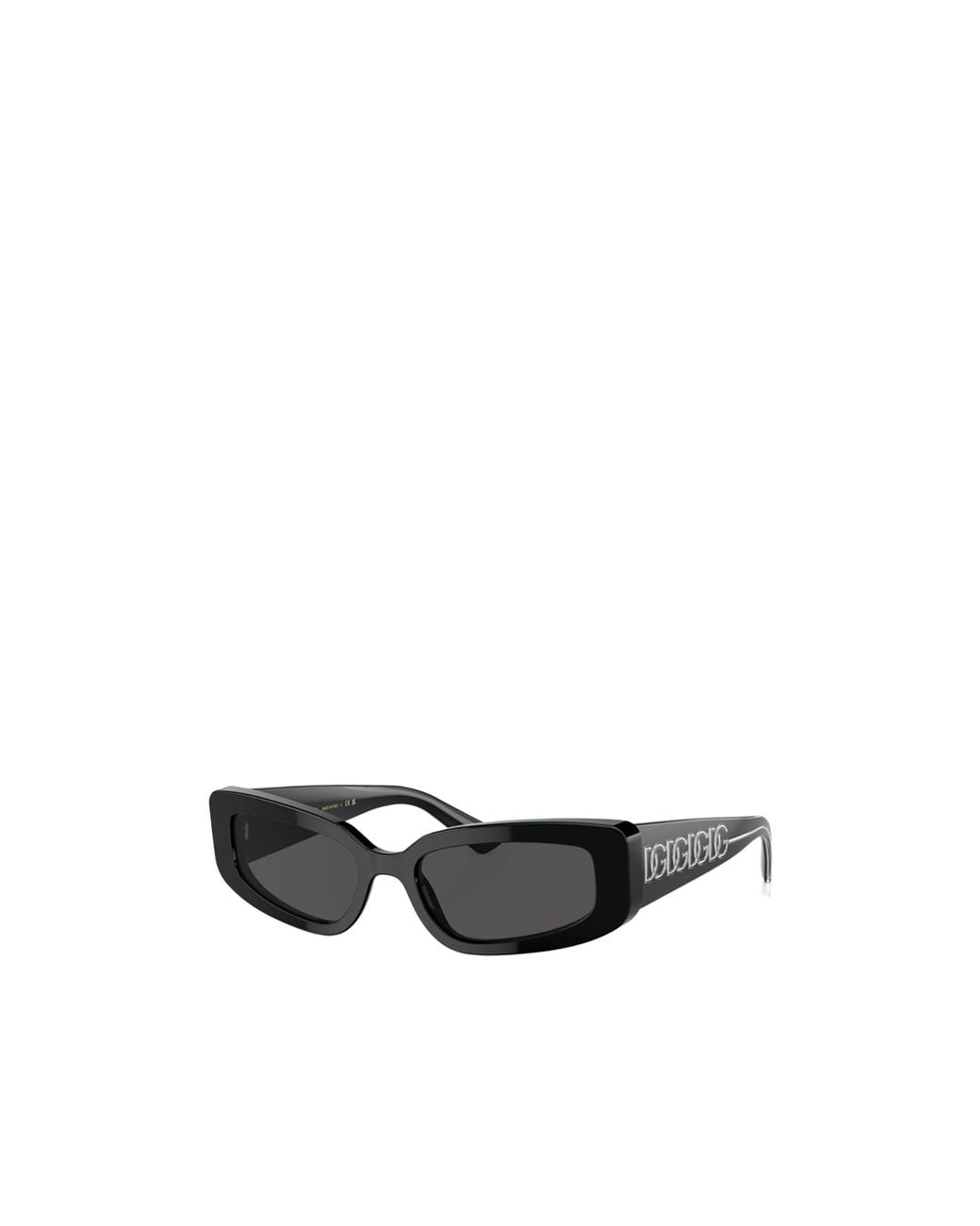 Dolce & Gabbana White Eyewear Cat-Eye Sunglasses
