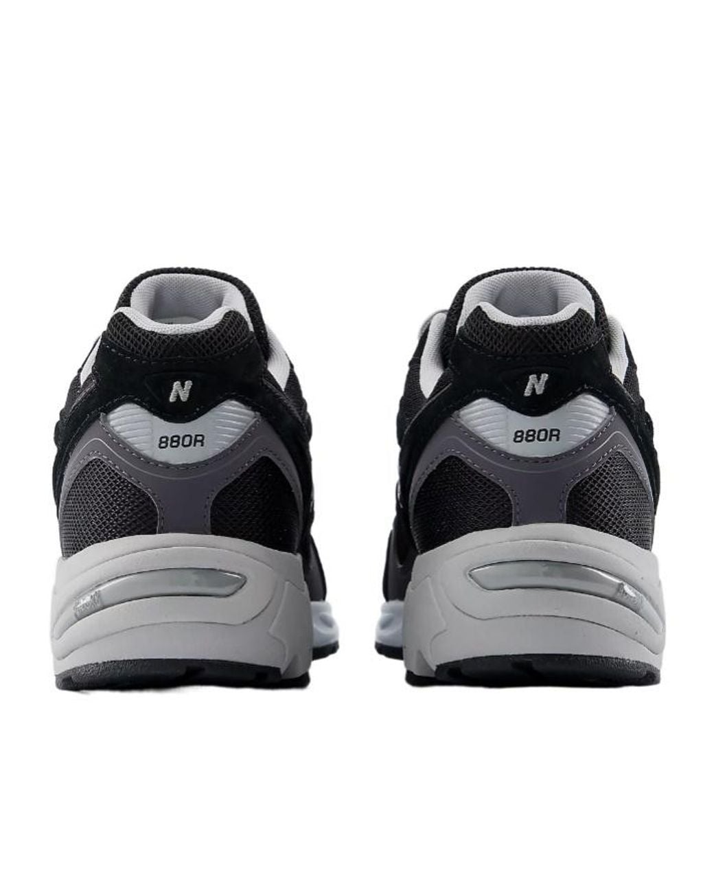 New Balance Black Leather & Mesh Cushioned 880R Sneakers for men