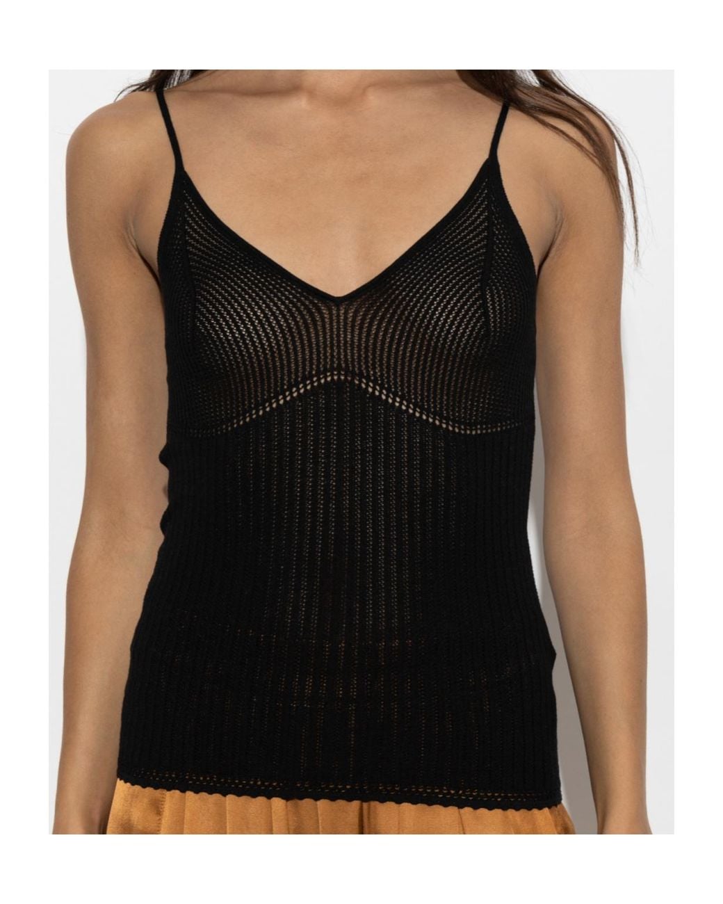 Isabel Marant Black V Neck Suspender