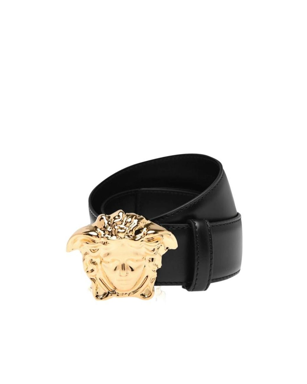 Versace Black Adjustable Waist Belt for men