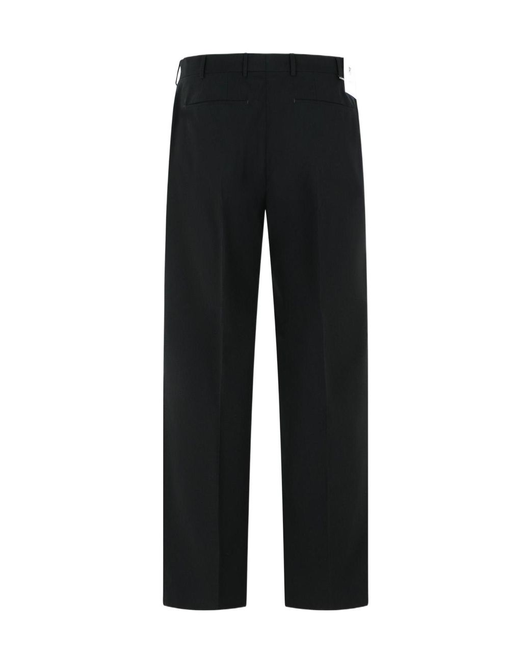 PT01 Black Pt Torino Quindici Pleated Pants for men