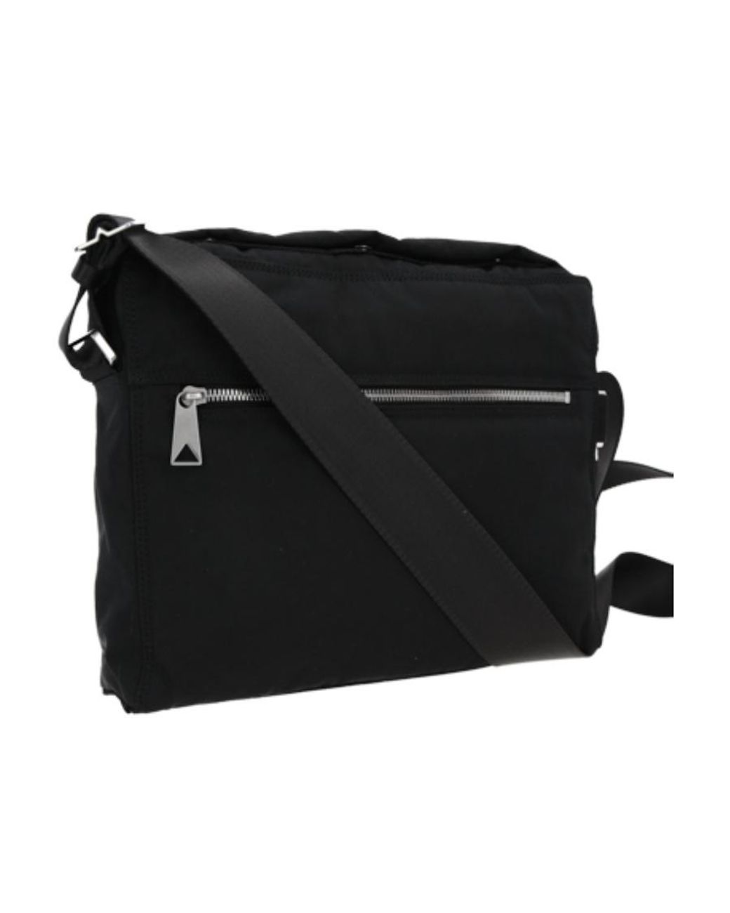 Bottega Veneta Black Zipped Crossbody Bag for men